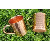 Just Copper Dimple Copper Mug - Single